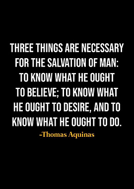 Thomas Aquinas Quote