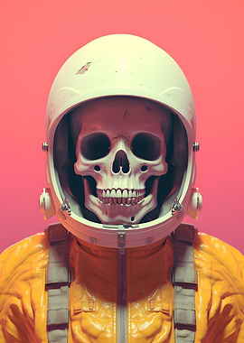 Skeleton astronaut