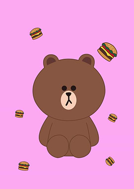bear brown cute animal