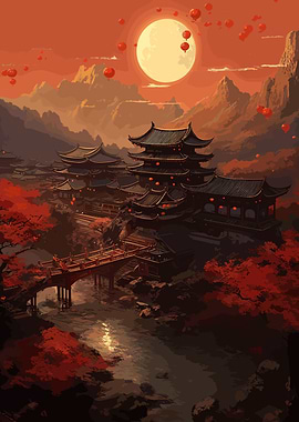 Japan Mountain Landscape