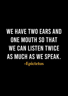 Epictetus Quote