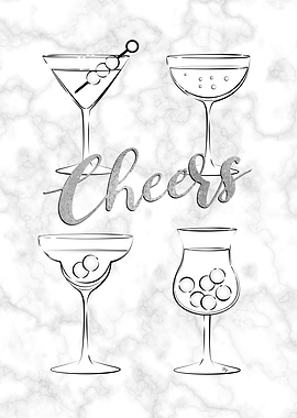 Cocktails drinks Cheers