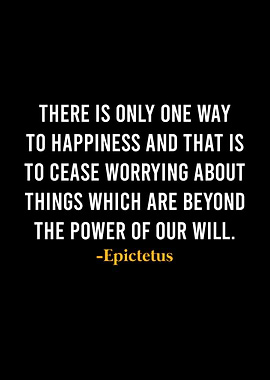Epictetus Quote