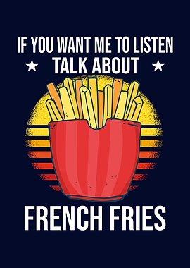 Funny French Fries Cute