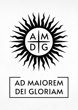 Jesuit Latin Motto AMDG
