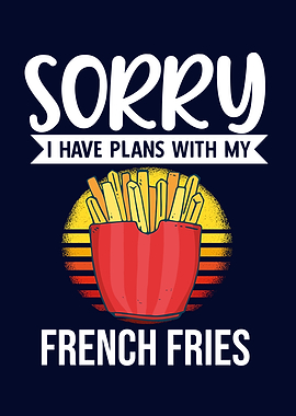 Funny French Fries Cute
