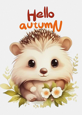Hedgehog Illustration