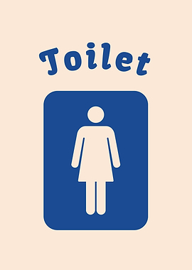 Bathroom toilet Girl