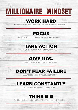 millionire mindset