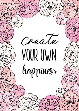 Create happiness quote