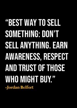 Jordan Belfort Quote