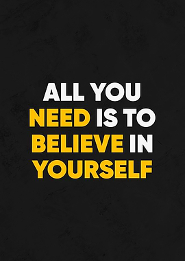 believe in yourself quotes