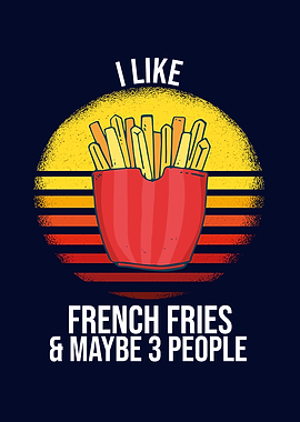 Funny French Fries Cute