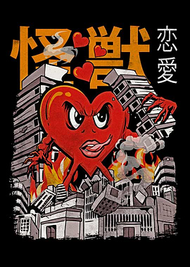 Kaiju Heart Japanese Anime