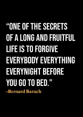 Bernard Baruch Quote
