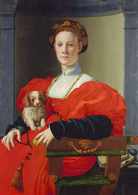 Portrait of a Lady in Red