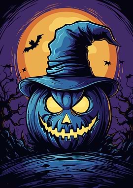 Pumpkin Halloween Vibes