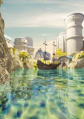 Rocky Round Buildings