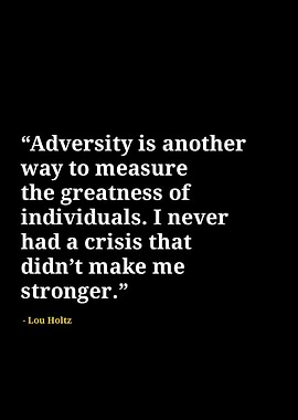 Lou holtz quotes