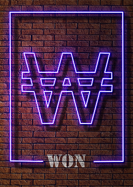 NEON WON SIGN