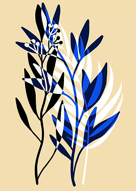 plant branches with leaves