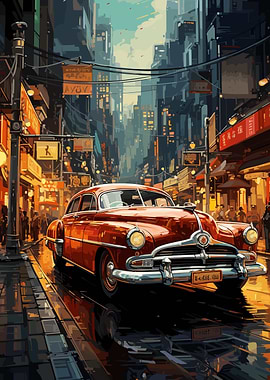 Vintage Car Japanese