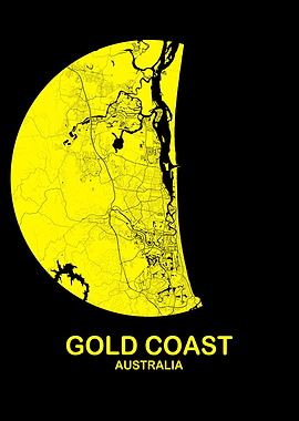 Gold Coast YellowCircleMap