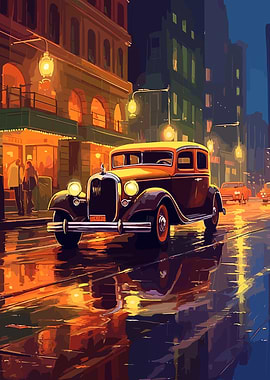 Vintage Car Japanese