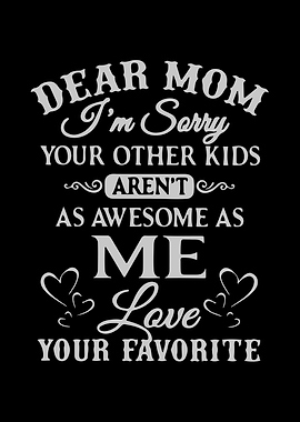 Dear Mom
