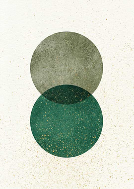Circle Abstract Green