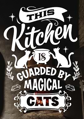 Witch Kitchen and cats