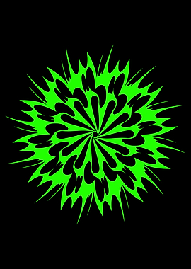 QUARK GREEN ABSTRACT