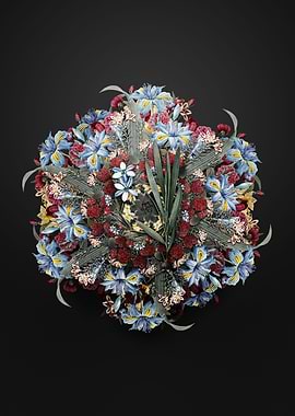 Gladiolus Plicatus Wreath