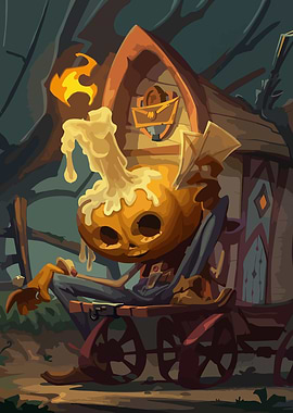 halloween Pumkin head