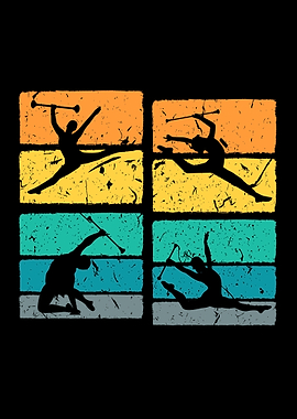 Majorette Baton Girls