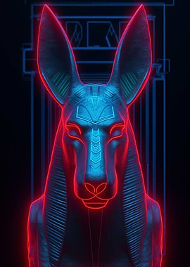 Neon Anubis