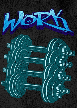 WORK BARBELLS EXERCISE