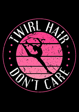 Twirl Hair Majorette Baton