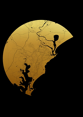 Newcastle Black Gold Map