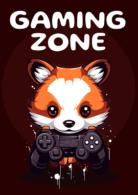 Gamer Red Panda