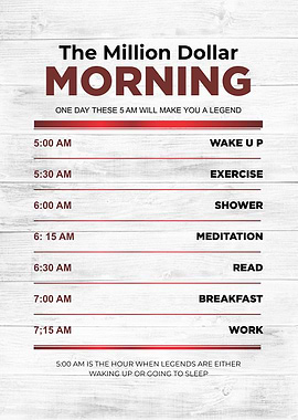 the million dollar morning