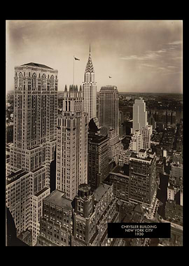 CHRYSLER BUILDING 1930