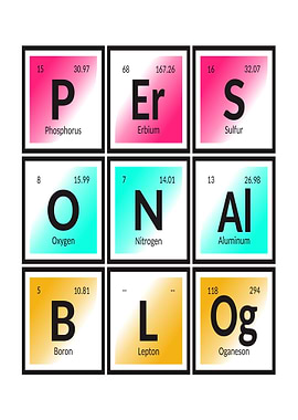 Element of Personal Blog