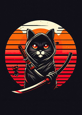 Samurai Cat