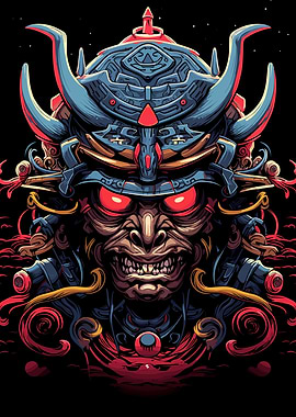 Japanese Samurai Helmet