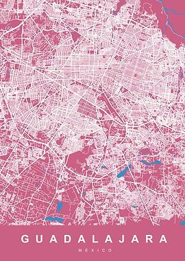 MAP GUADALAJARA MEXICO