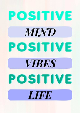 Positive message quote