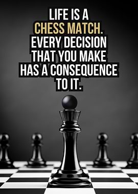 life is a chess match
