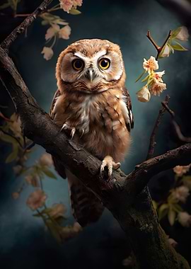Enchanting Little Owl Art