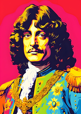 King Louis XIV Pop Art